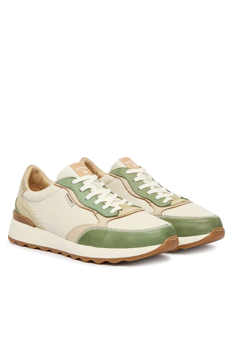 Tenisi dama,  piele naturala, verde