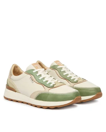 Tenisi dama,  piele naturala, verde