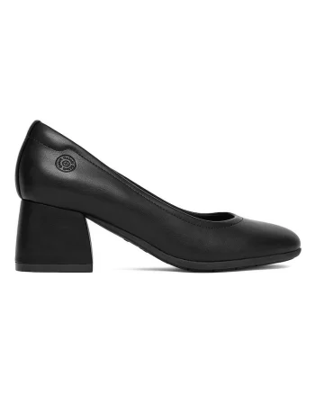 Pantofi dama,  piele ecologica, negru