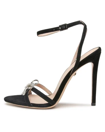 Sandale dama,  piele naturala, negru,