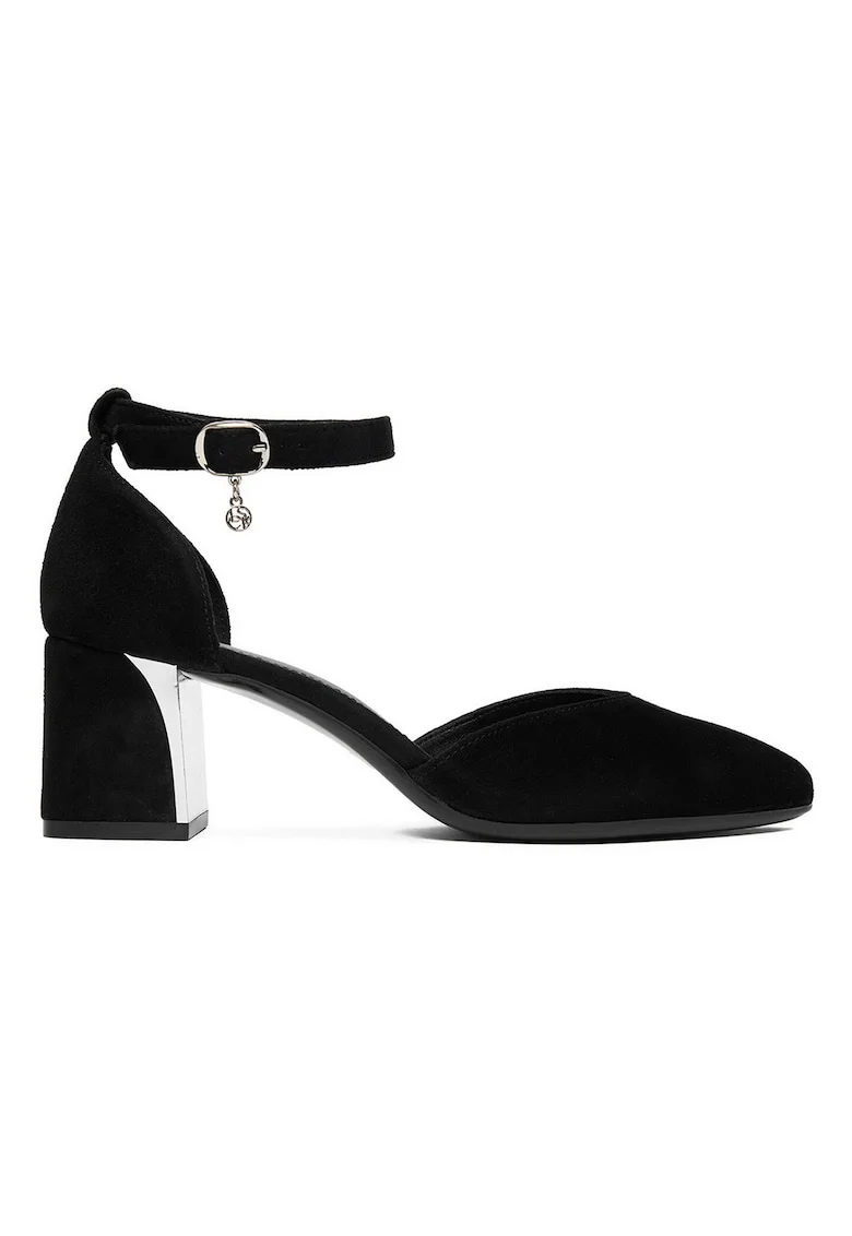 Pantofi de dama,  piele naturala, negri