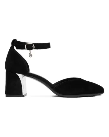 Pantofi de dama,  piele naturala, negri