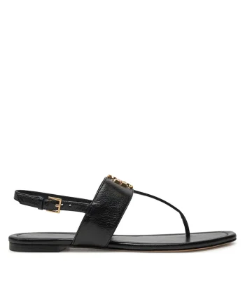 Sandale dama,  piele naturala, negru,