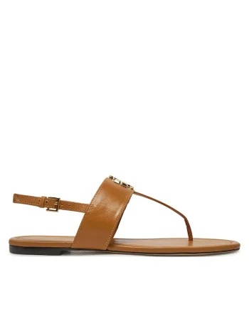 Sandale dama,  piele naturala, maro,