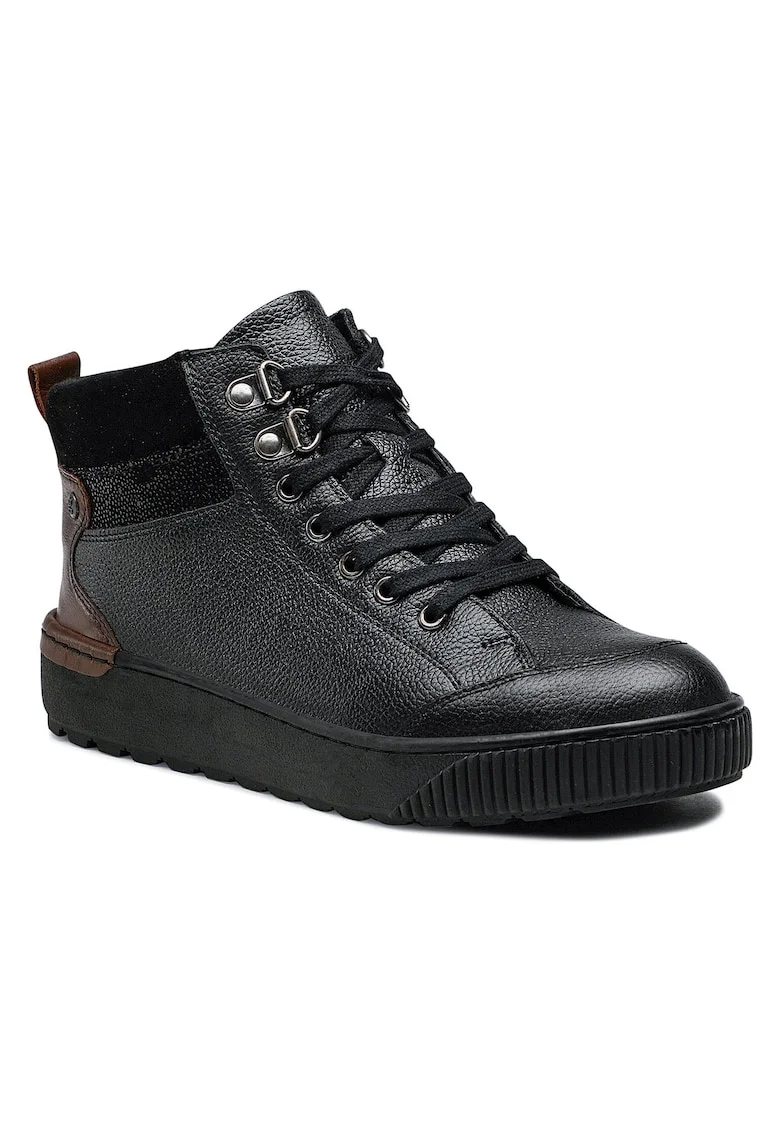 Pantofi dama,  piele naturala, negru,