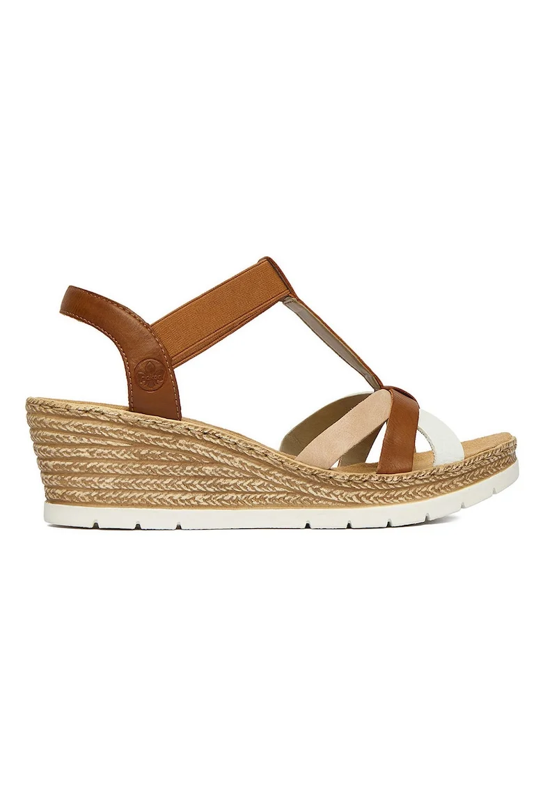 Sandale dama,  multicolor, piele ecologica