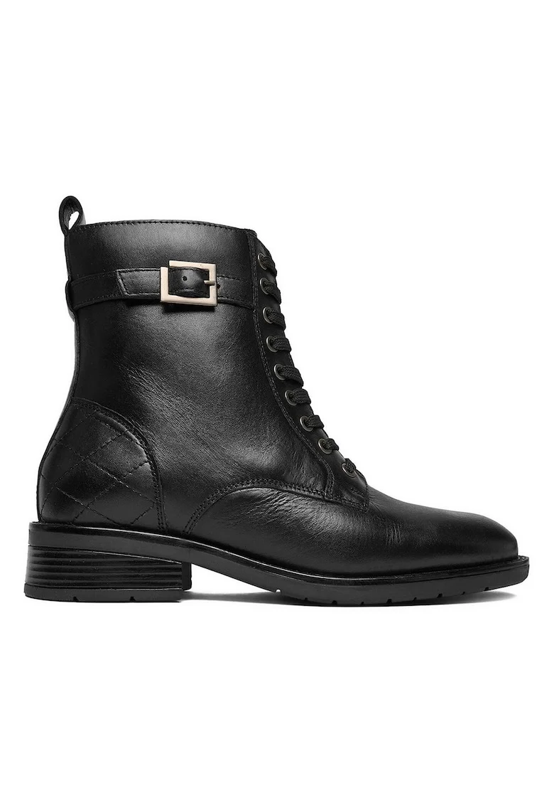 Pantofi dama,  piele naturala, negru,