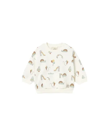 Bluza copii,  bumbac, ecru, 99% bumbac, 1% elastan