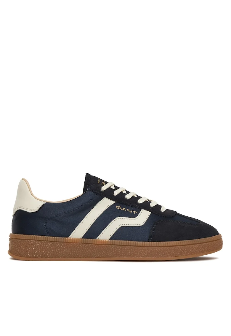 Tenisi dama,  piele naturala, bleumarin/bej, confortabil, elegant