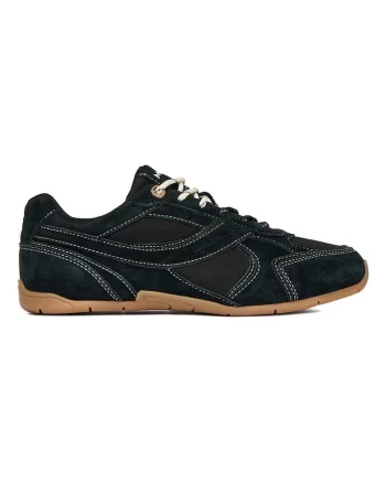 dama,  piele naturala, negru,