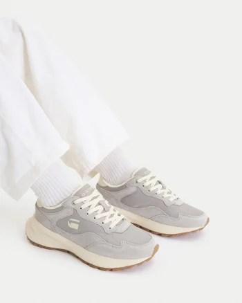 Tenisi dama, G-Star Raw, piele naturala, gri, design minimalist