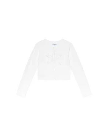Cardigan copii  alb, Alb