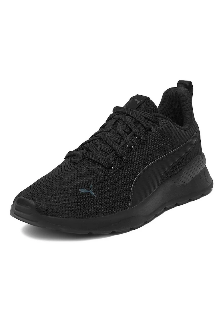 Tenisi barbati,  textil, confortabili, negru