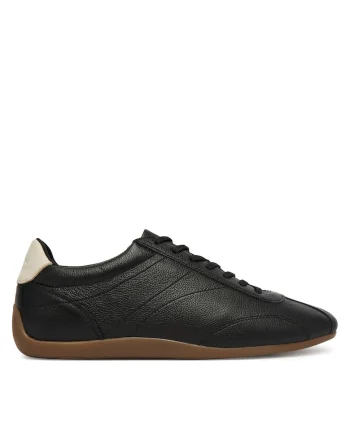 Tenisi dama,  piele naturala, negru
