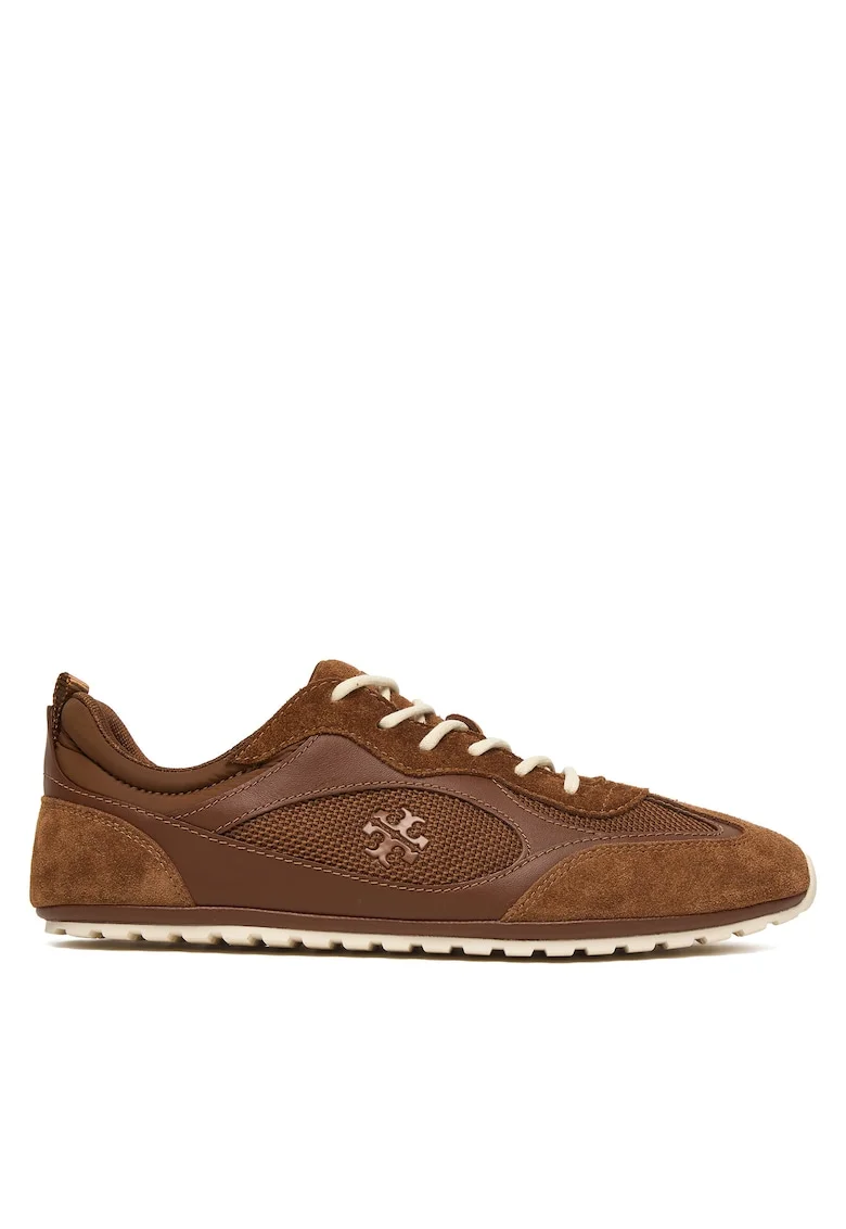 Tenisi dama,  piele naturala , maro
