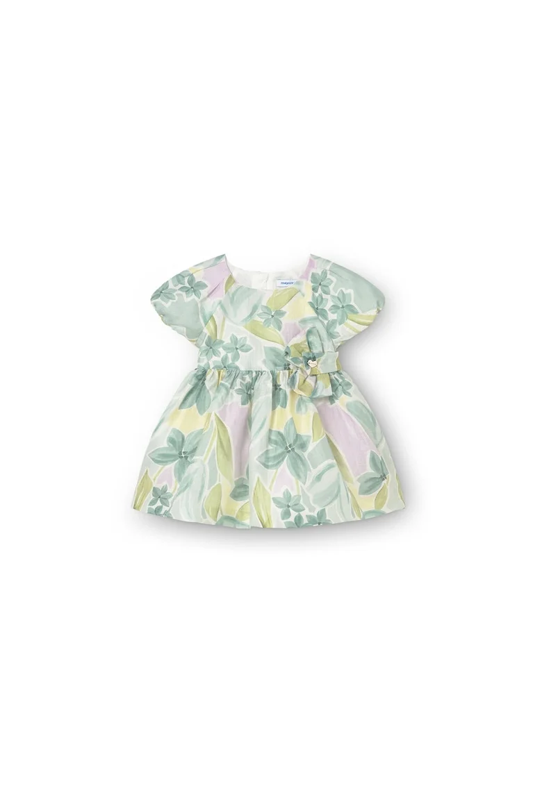 Rochie de vara,  verde, 87% in, 13% poliester