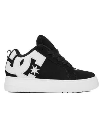 Tenisi dama,  GRAFFIK PLATFORM, piele naturala, negru