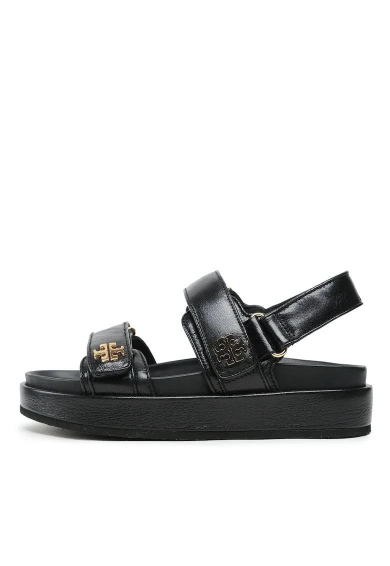 Sandale dama,  piele naturala, negru,