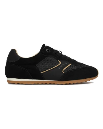 Tenisi dama,  piele naturala, culoare negru