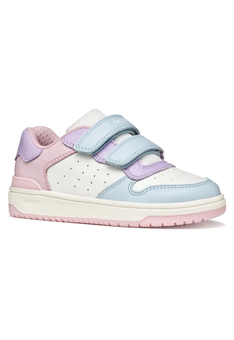 Pantofi  piele ecologică pentru copii, Multicolor