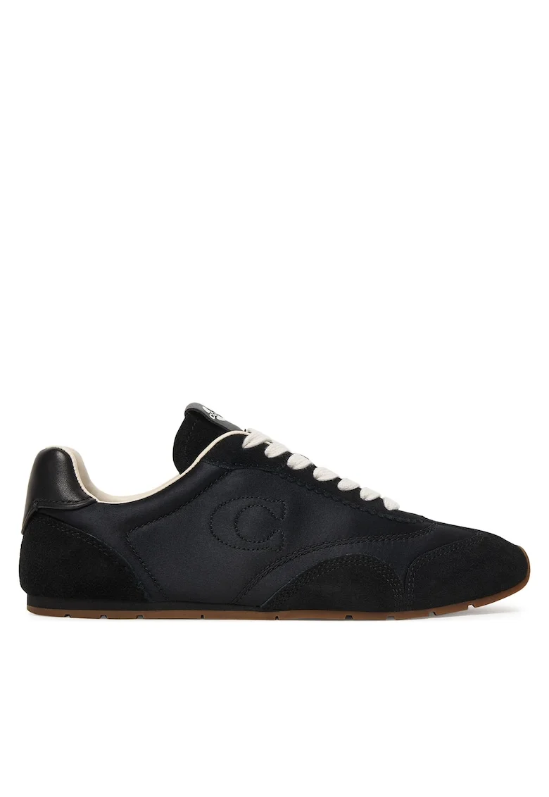 Tenisi dama,  piele naturala, negru, confort sporit