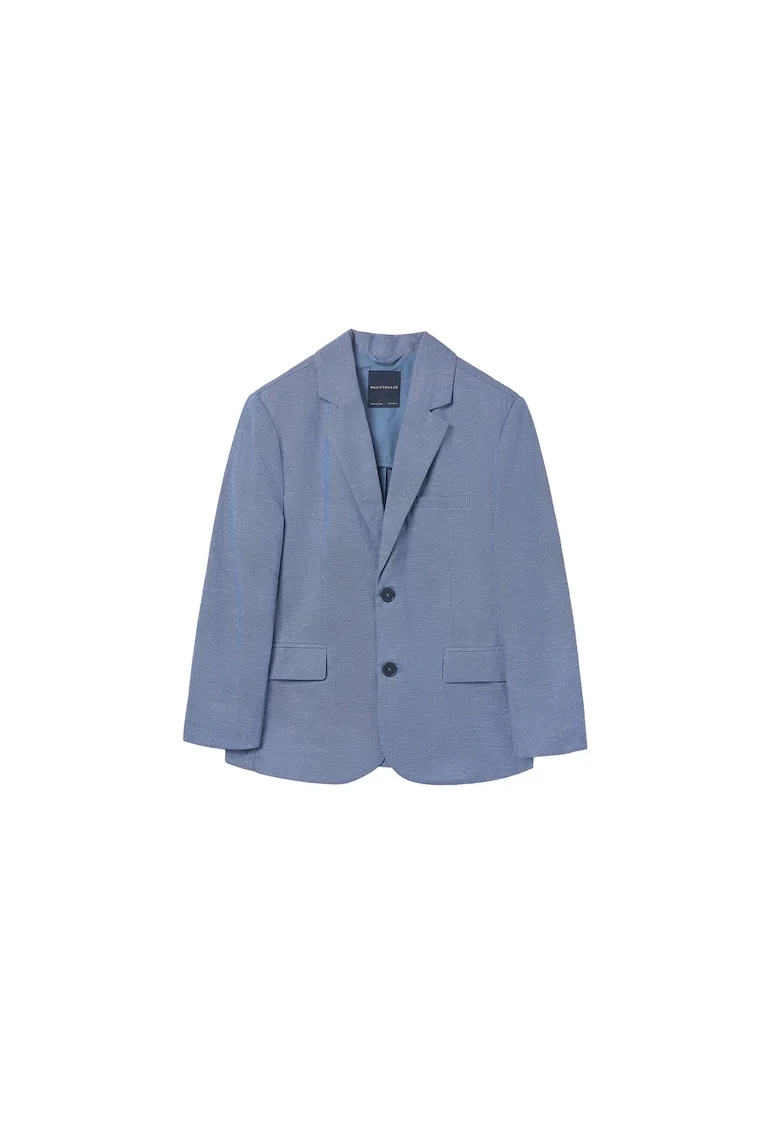 Sacou copii,  bumbac, albastru, 90% bumbac, 10% in