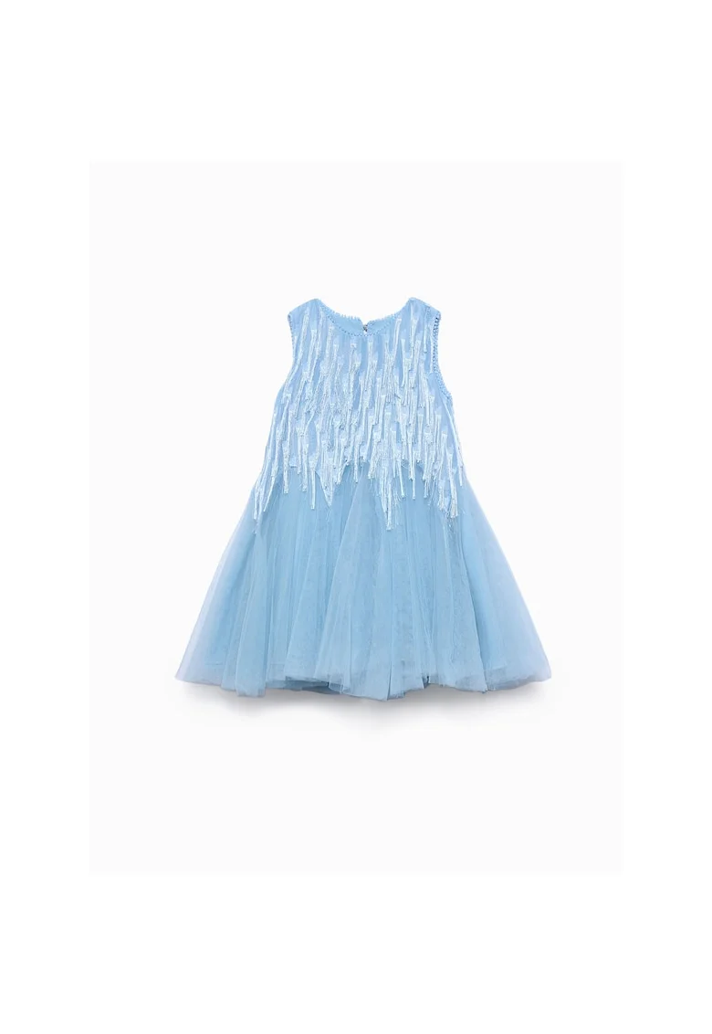 Rochie eleganta  pentru fete, Albastru