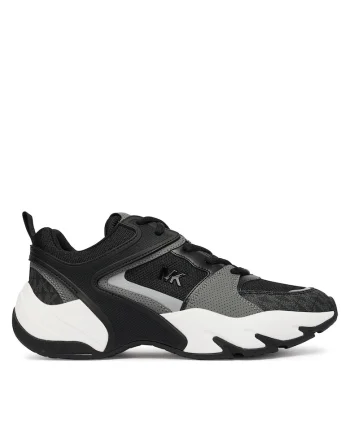 Tenisi barbati,  piele ecologica, negru