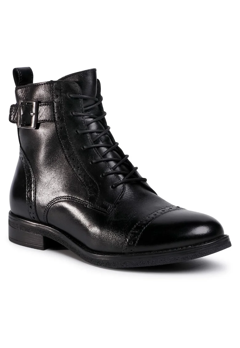 Pantofi dama,  piele naturala, negru,