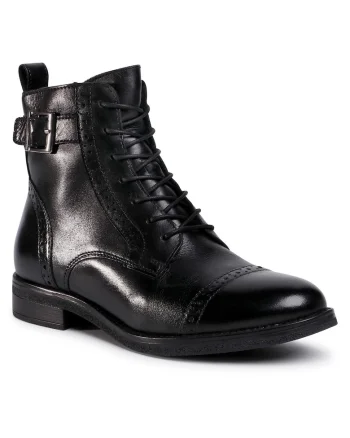 Pantofi dama,  piele naturala, negru,