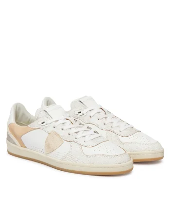 Tenisi barbati,  piele naturala, multicolor