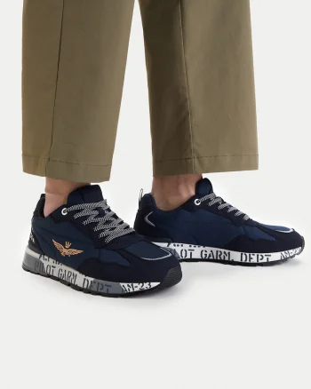 Tenisi barbati,  bleumarin, textil
