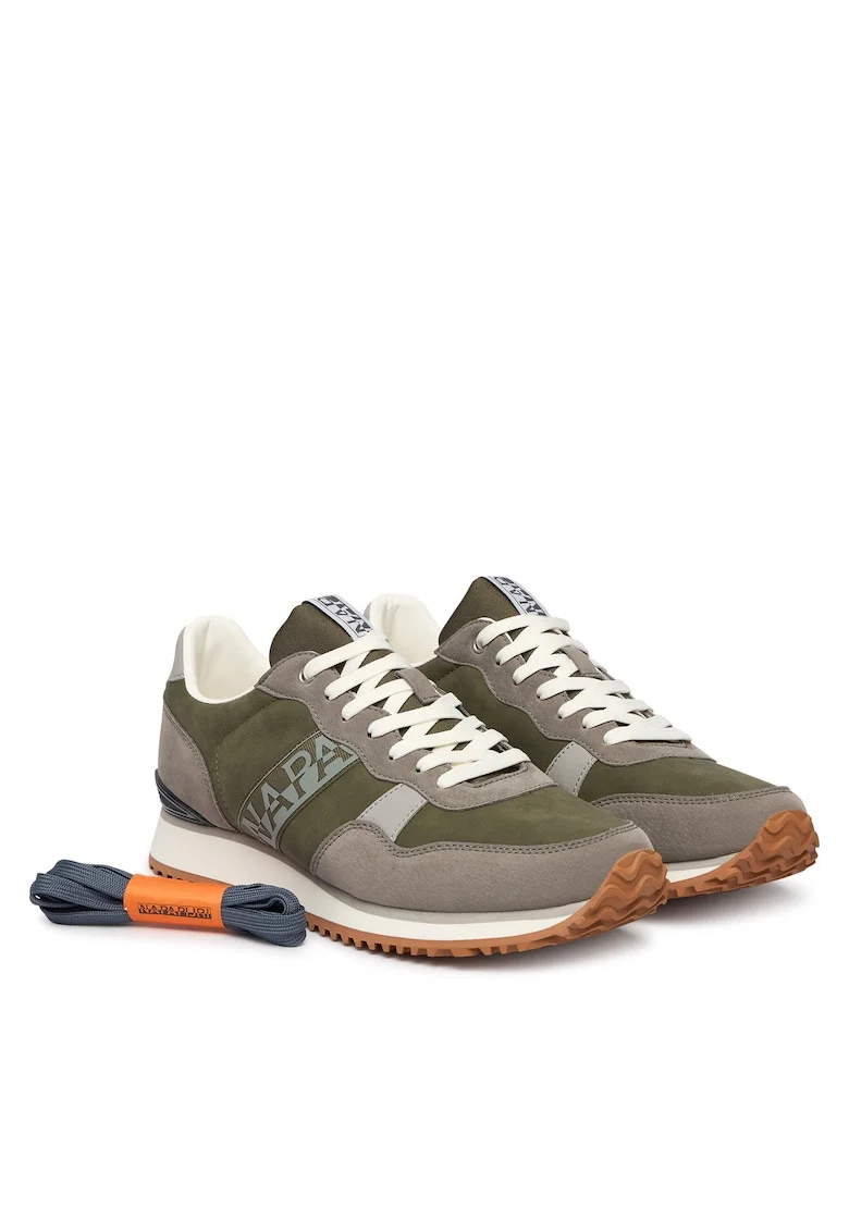 Tenisi de barbati,  piele naturala multicolor