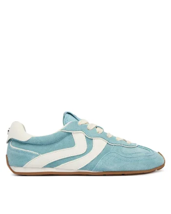 Tenisi dama,  piele naturala, albastru, confortabili,