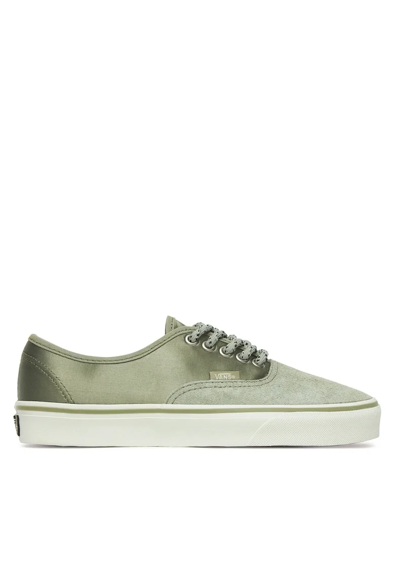 Tenisi dama,  piele naturala, verde, diverse materiale, Verde
