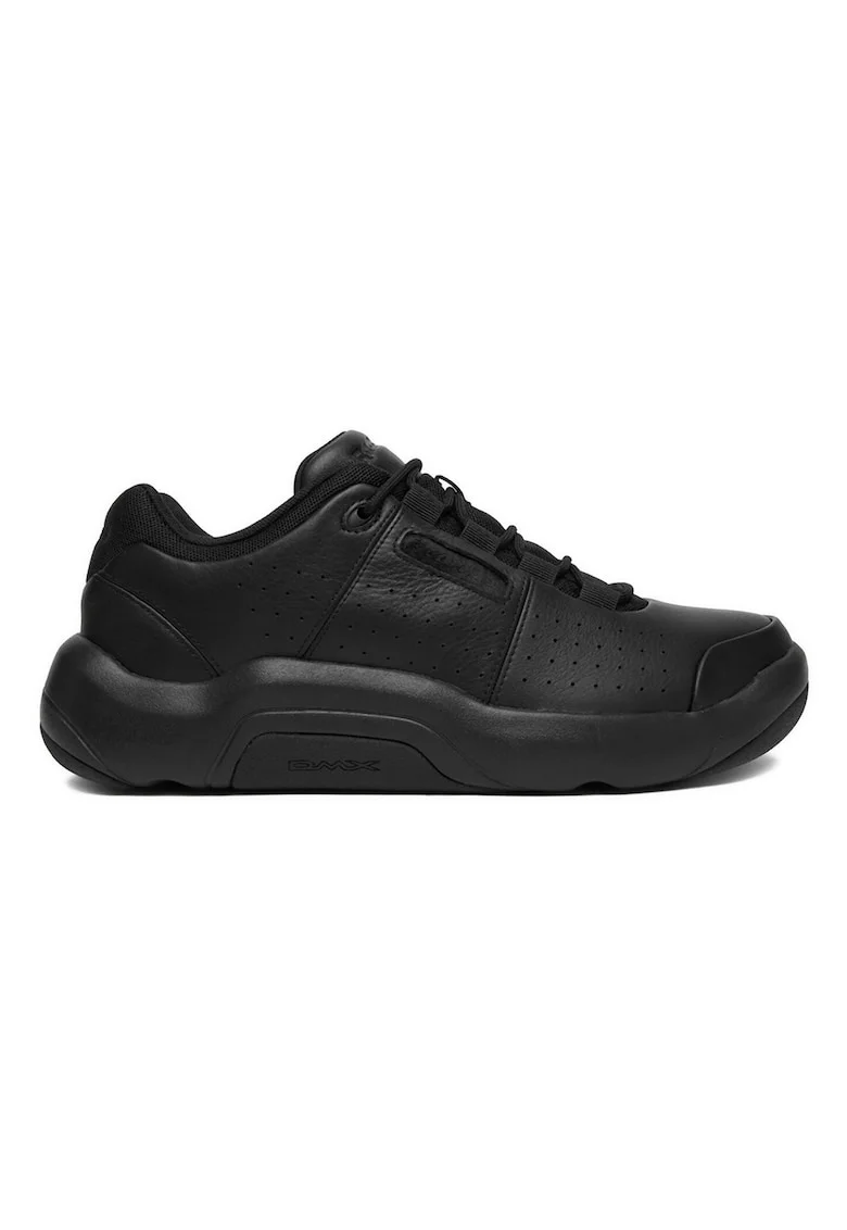 Tenisi barbati,  piele naturala, negru, talpa groasa, tehnologie LUXCOMFORT