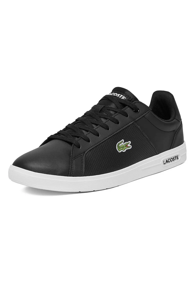 Tenisi barbati,  piele ecologica, negru, brant Ortholite