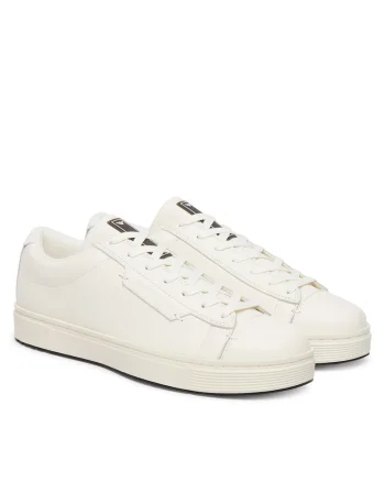 Tenisi barbati EM005292 AF24320,  Piele naturala, Alb,