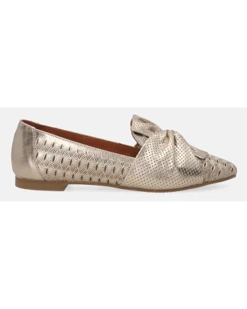 Pantofi loafer din piele cu funda