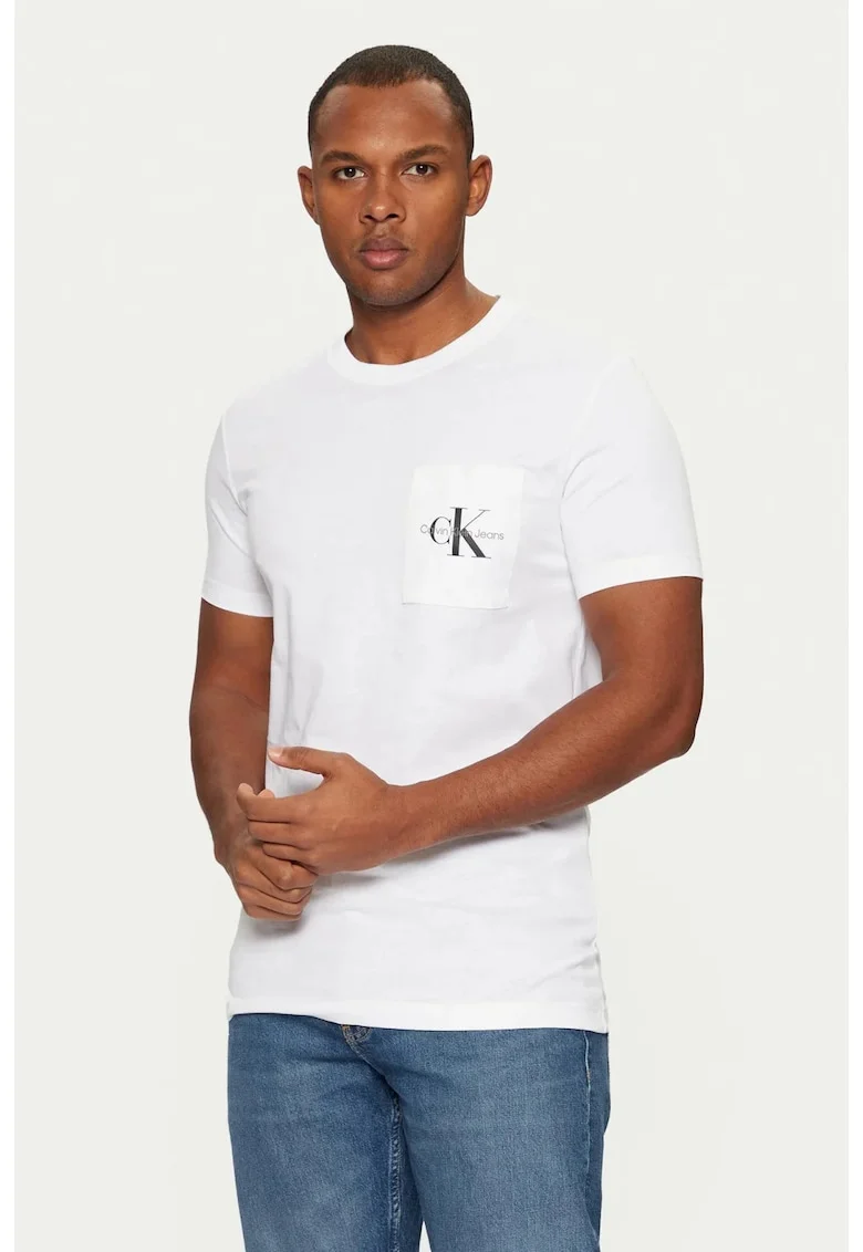 Tricou barbati, Alb