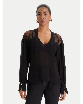 Bluza dama  viscoza, Negru