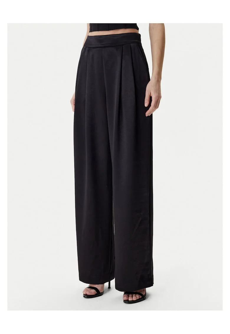 Pantaloni  poliester, Negru