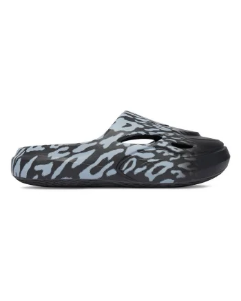 Papuci barbati,  sintetic, negru
