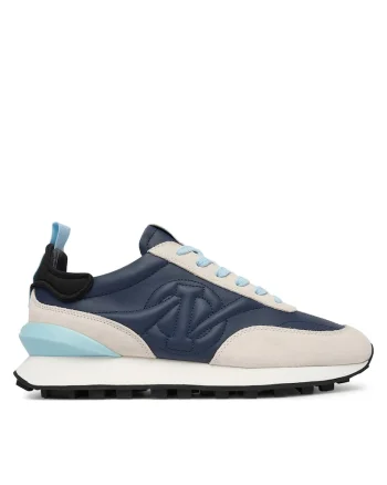 Tenisi barbati  din piele naturala, Multicolor