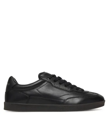 Tenisi barbati,  piele naturala, negru,