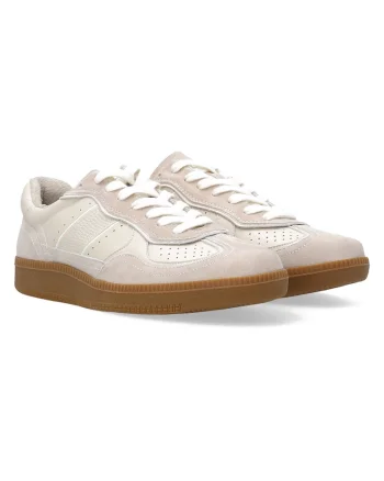 Pantofi sport uni din piele cu talpa joasa