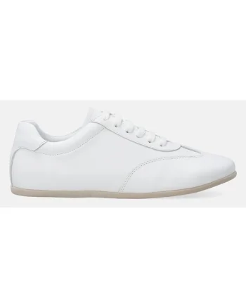 Pantofi sport low-cut uni din piele