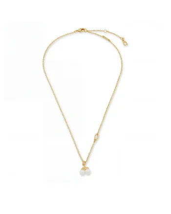 Colier dama,  plastic, auriu, One Size INTL