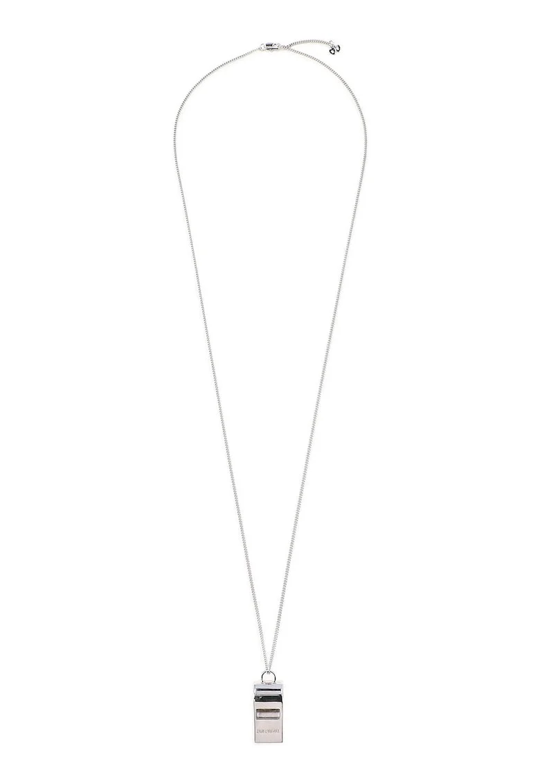 Colier femei, Zadig Voltaire, argintiu, One Size INTL