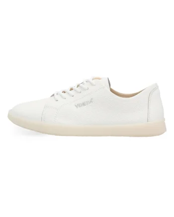 Pantofi sport din piele cu aspect granulat si logo